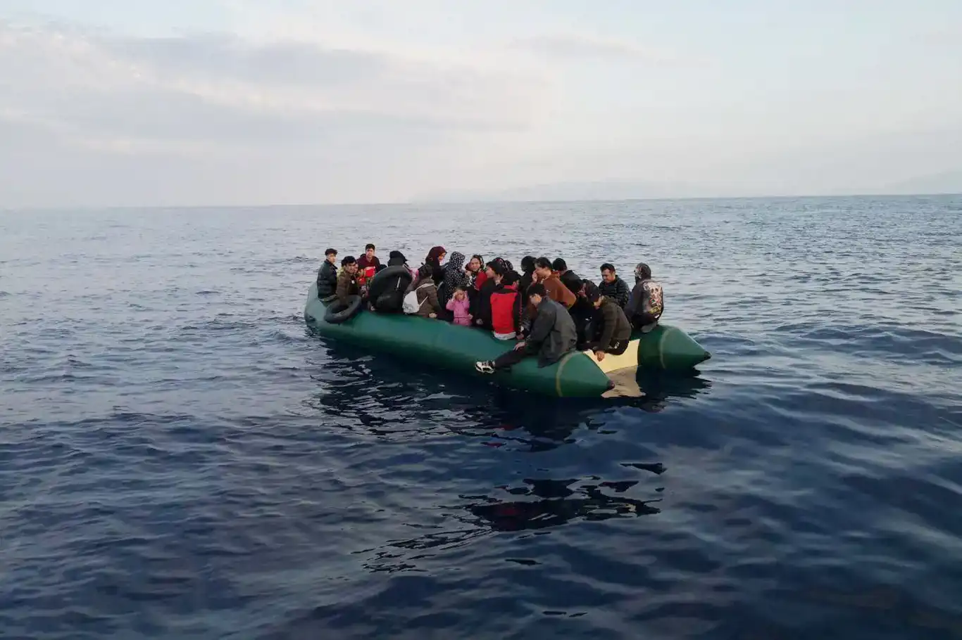 Turkish Coast Guard rescues 124 irregular migrants pushed back by Greece
