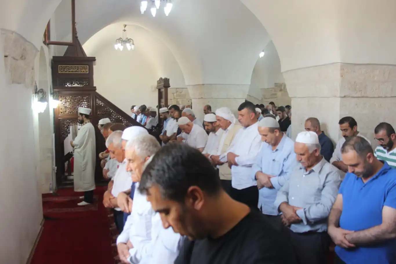 Nusaybin’de şehid lider Heniyye için gıyabi cenaze namazı kılındı