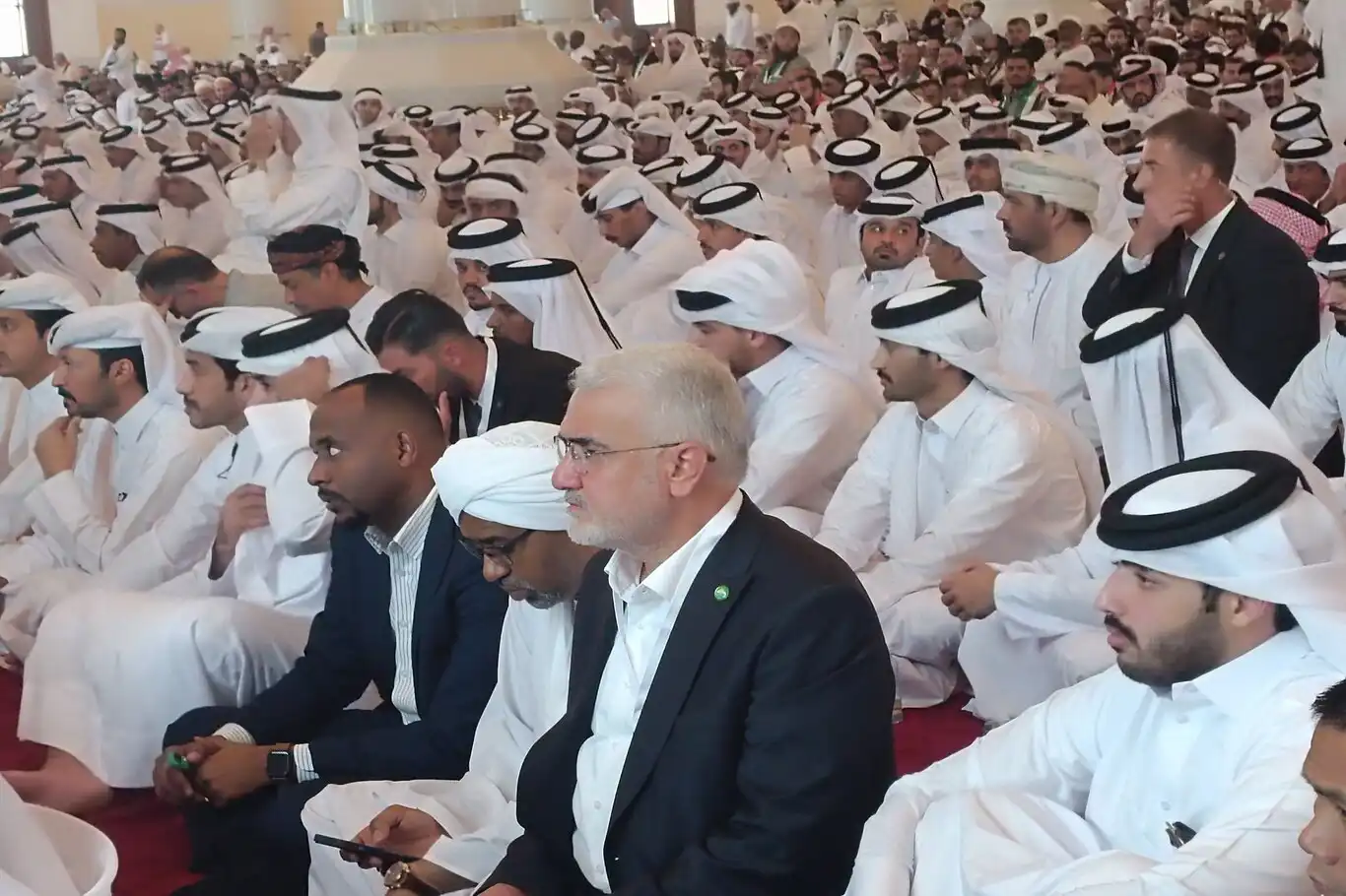 HÜDA PAR delegation attends funeral of Hamas leader Ismail Haniyeh in Doha