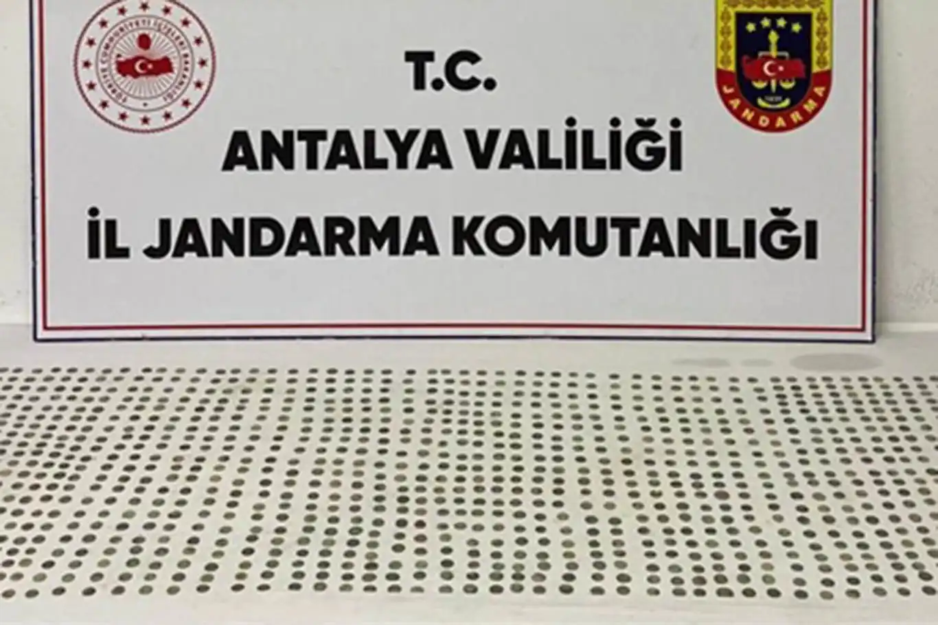 Antalya'da tarihi eser operasyonu Antalya'da tarihi eser operasyonu