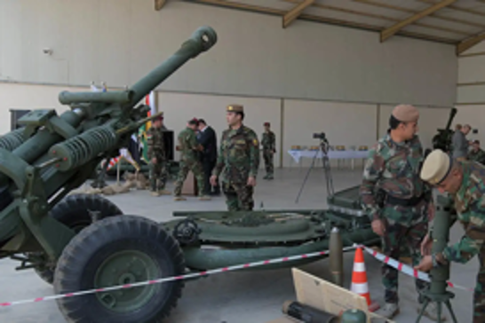 US delivers heavy weapons to Peshmerga forces in Kurdistan