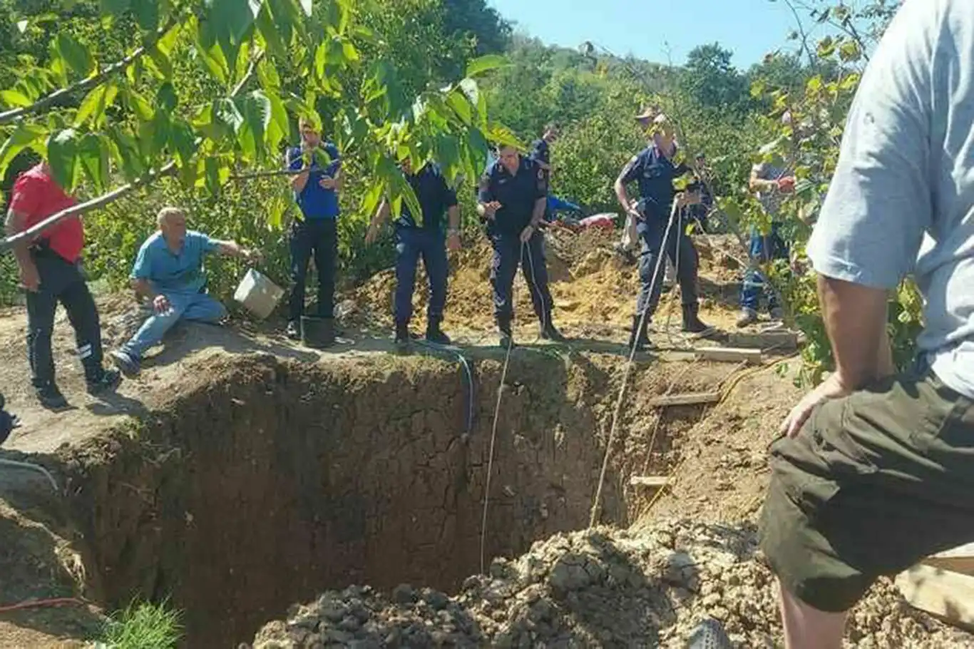 Samsun'da 2 işçi göçük altında kaldı Samsun'da 2 işçi göçük altında kaldı