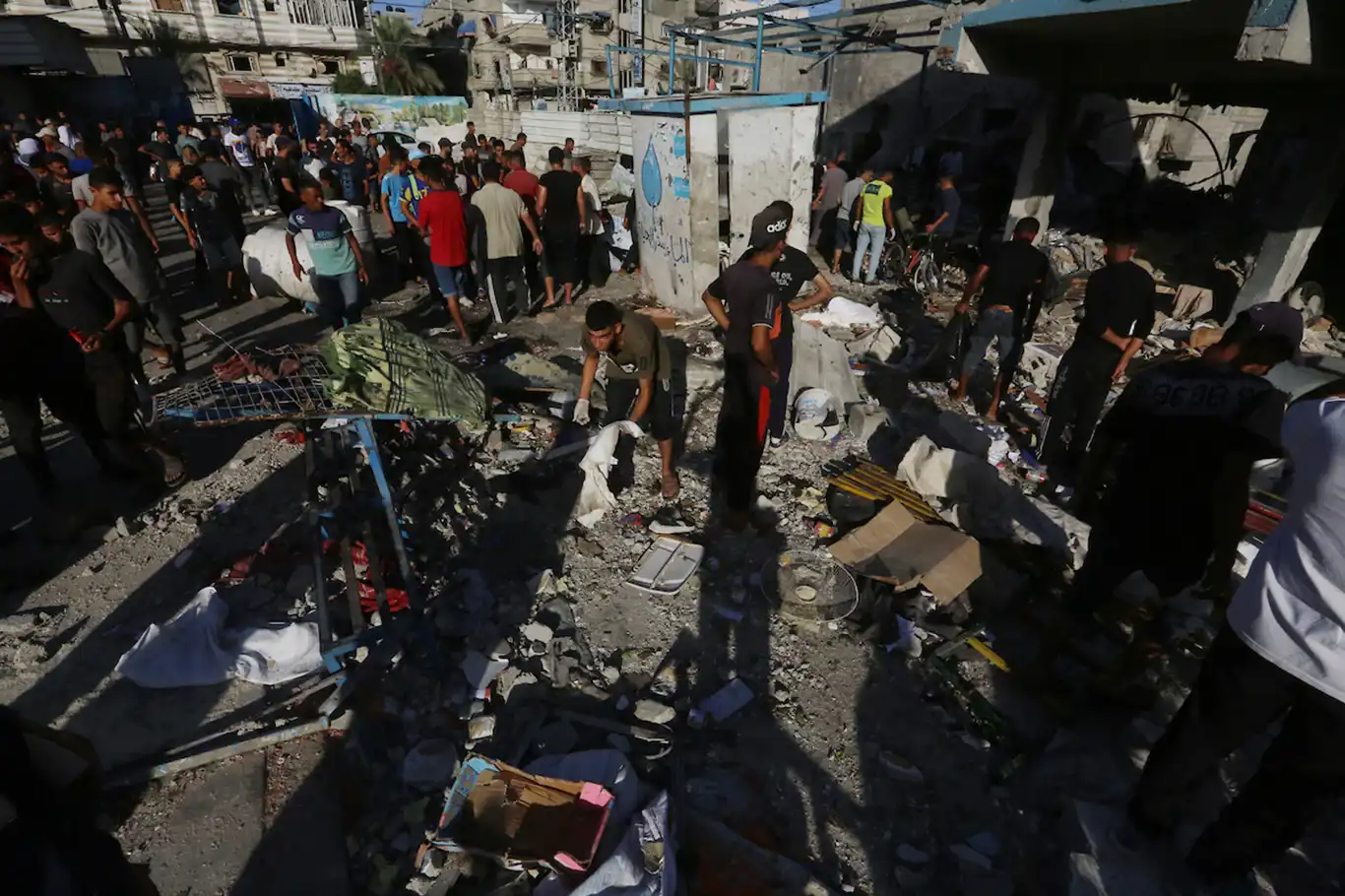 Day 342 of Gaza genocide: Israeli bombardment continues, civilians suffer heavy casualties