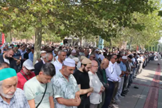 Filistin şehidi Ayşenur Ezgi Eygi için Ankara'da gıyabi cenaze namazı kılındı