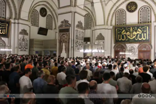 Mosques in Bursa filled to capacity on Mawlid Al Nabi