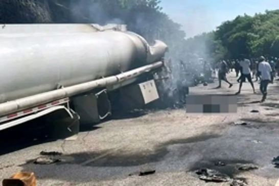 Fuel tanker explosion kills 16 in Haiti