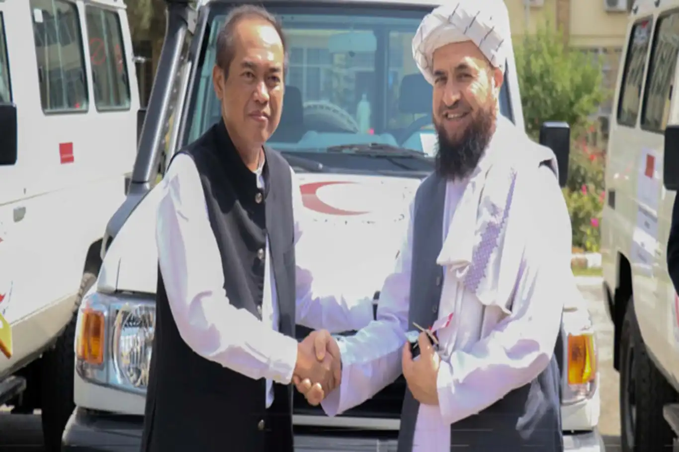 Indonesia donates ambulances to Afghan Red Crescent Society