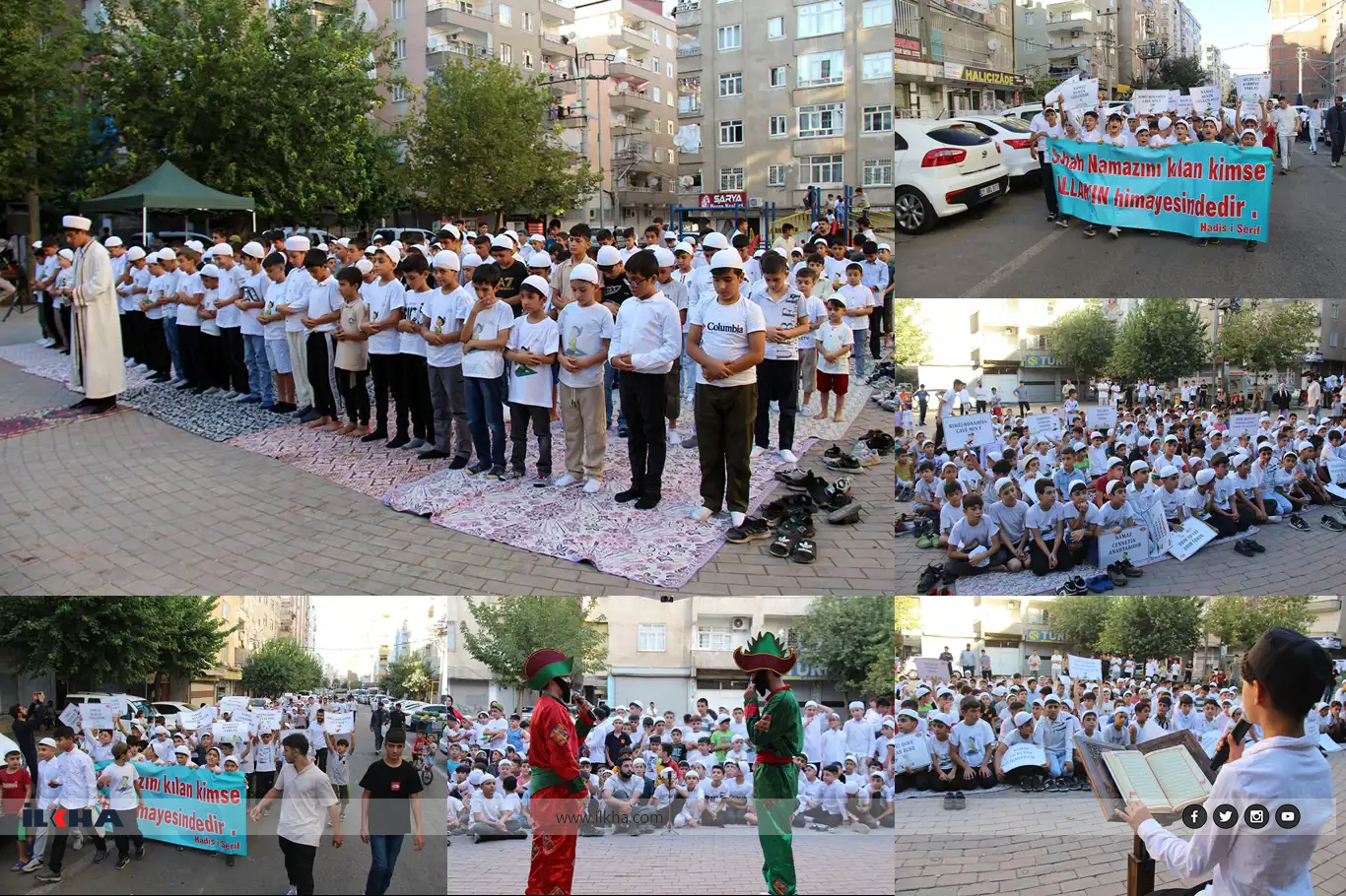 Li navçeya Rezan zarok di bernameya “Jîyan Bi Nimêjê Xweş e” de hatin cem hev Li navçeya Rezan zarok di bernameya “Jîyan Bi Nimêjê Xweş e” de hatin cem hev