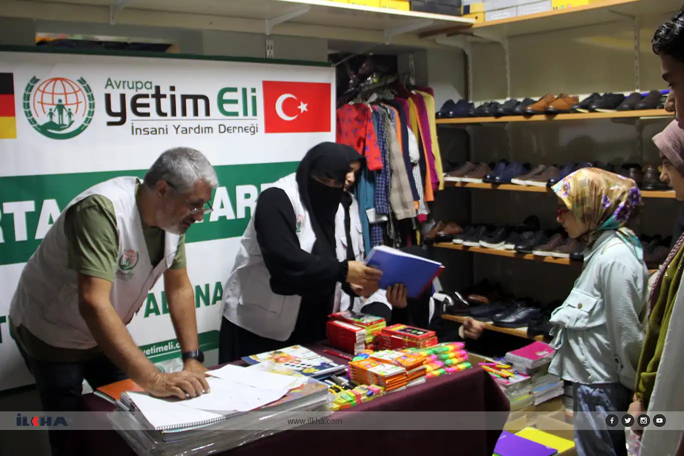 European Orphan Hand provides stationery aid to orphans in Adana