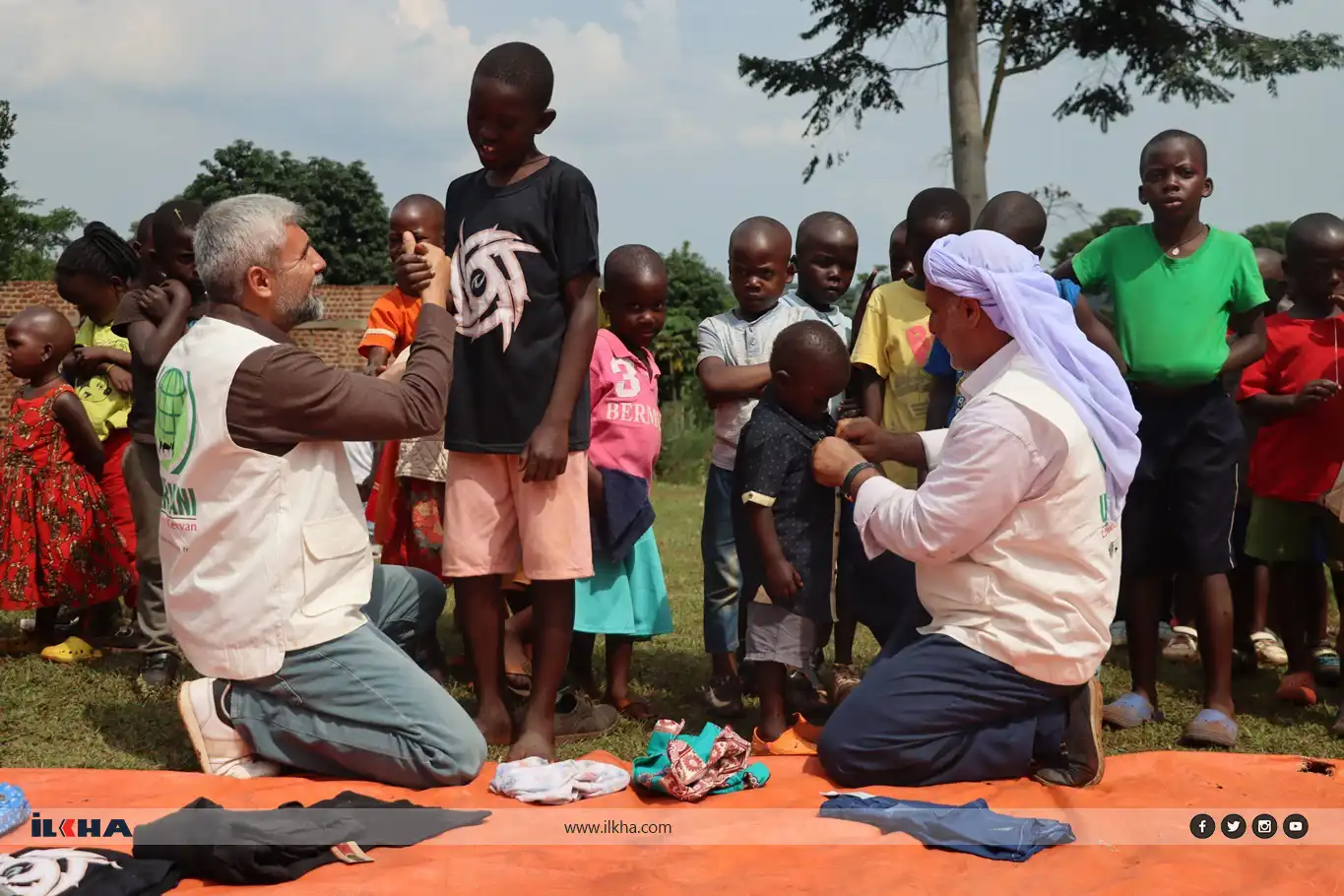 Hope Caravan delivers clothing aid to hundreds of children in Uganda