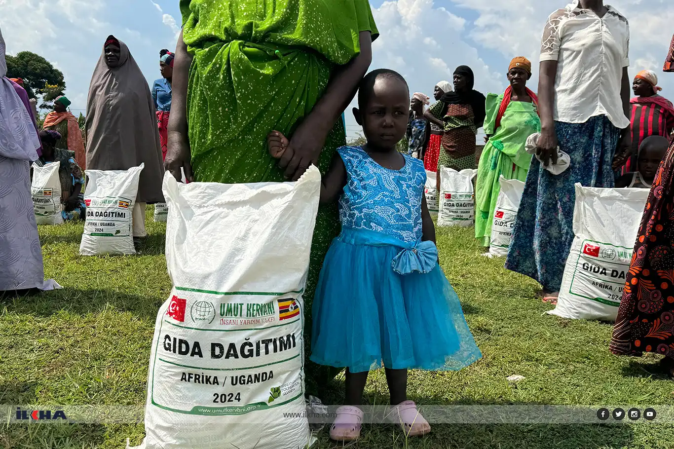 Hope Caravan provides vital food aid to hundreds of Ugandan families