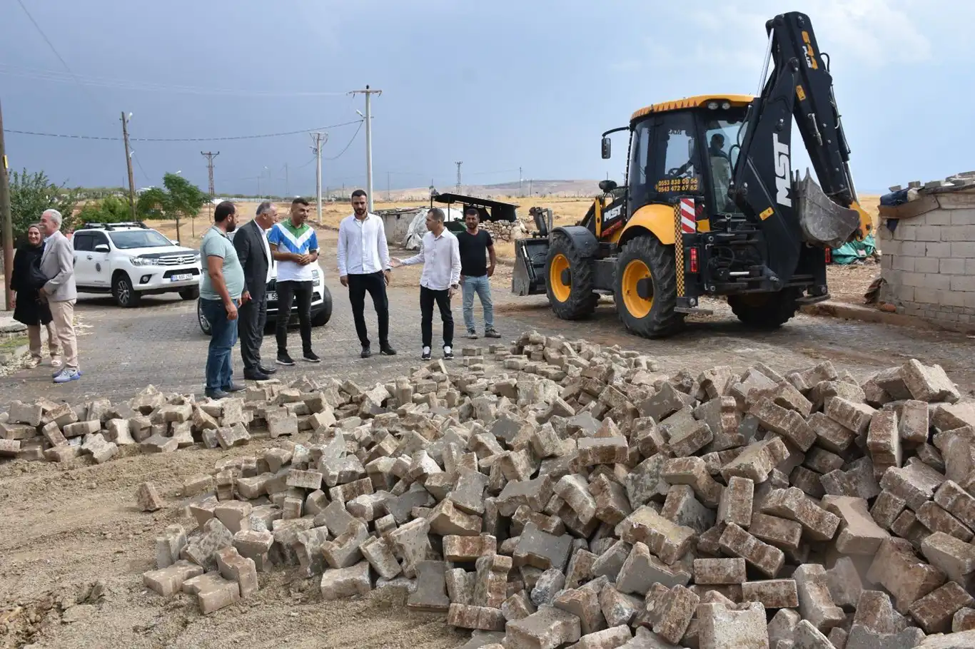 Siirt Belediyesi'nden kilit parke çalışmaları