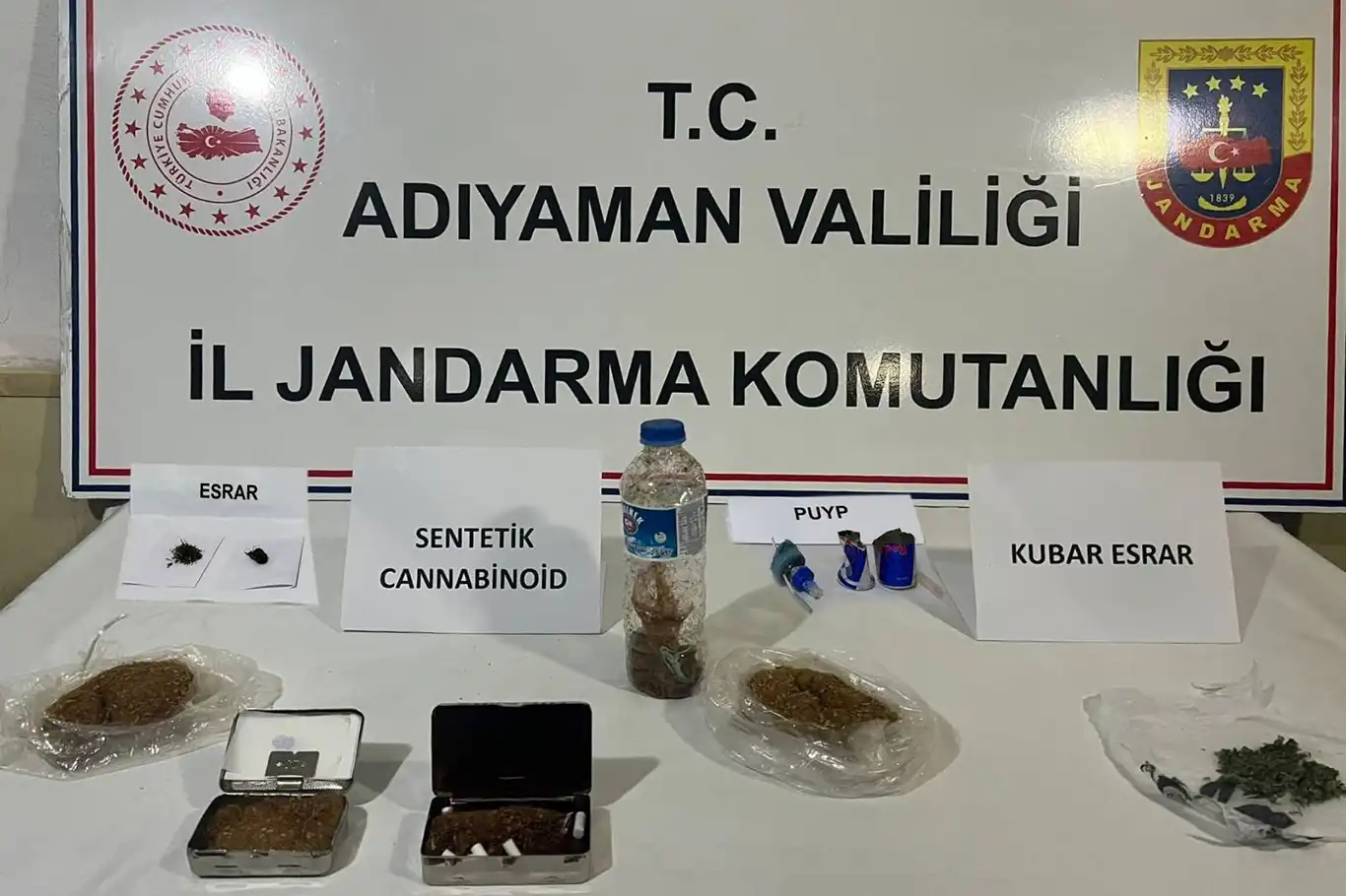 Adıyaman'da uyuşturucu operasyonu: 23 gözaltı