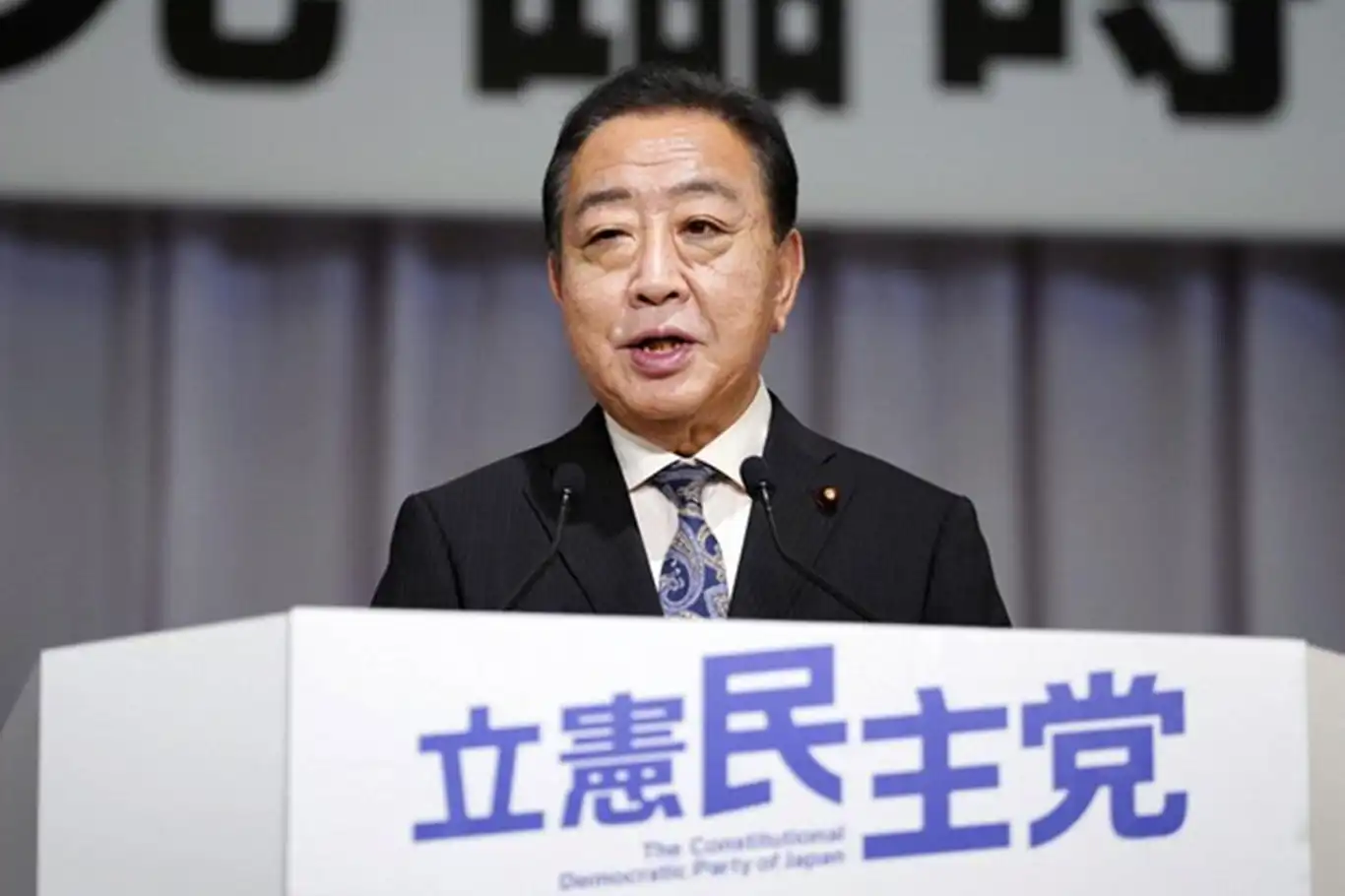 Ex-PM Yoshihiko Noda elected leader of Japan’s main opposition party