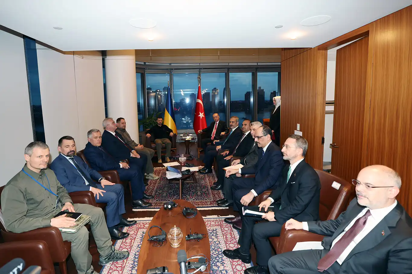 Erdoğan meets with Ukrainian President Zelenskyy in New York