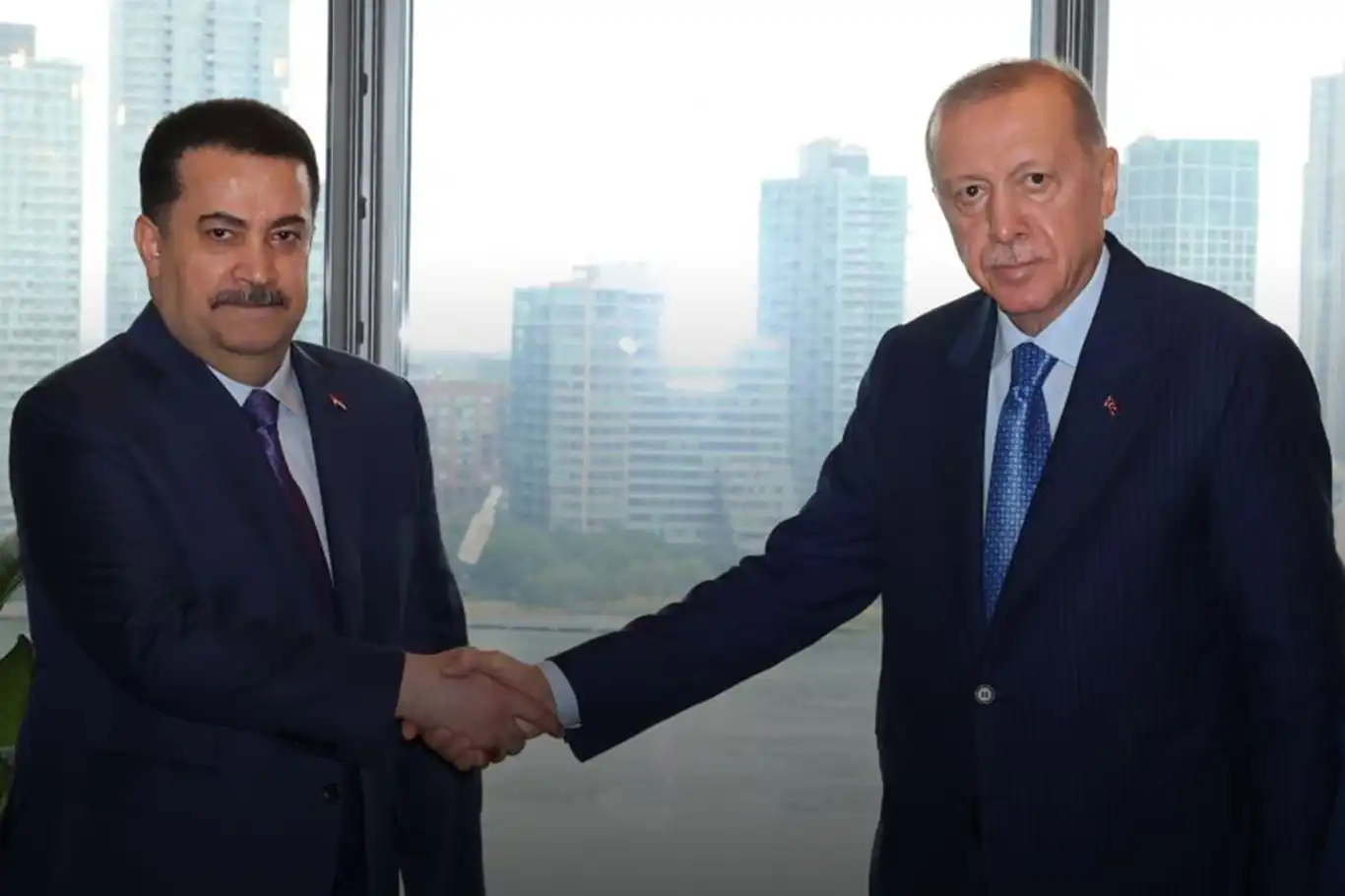 Erdoğan and Iraqi PM Al Sudani discuss bilateral relations and regional issues in New York