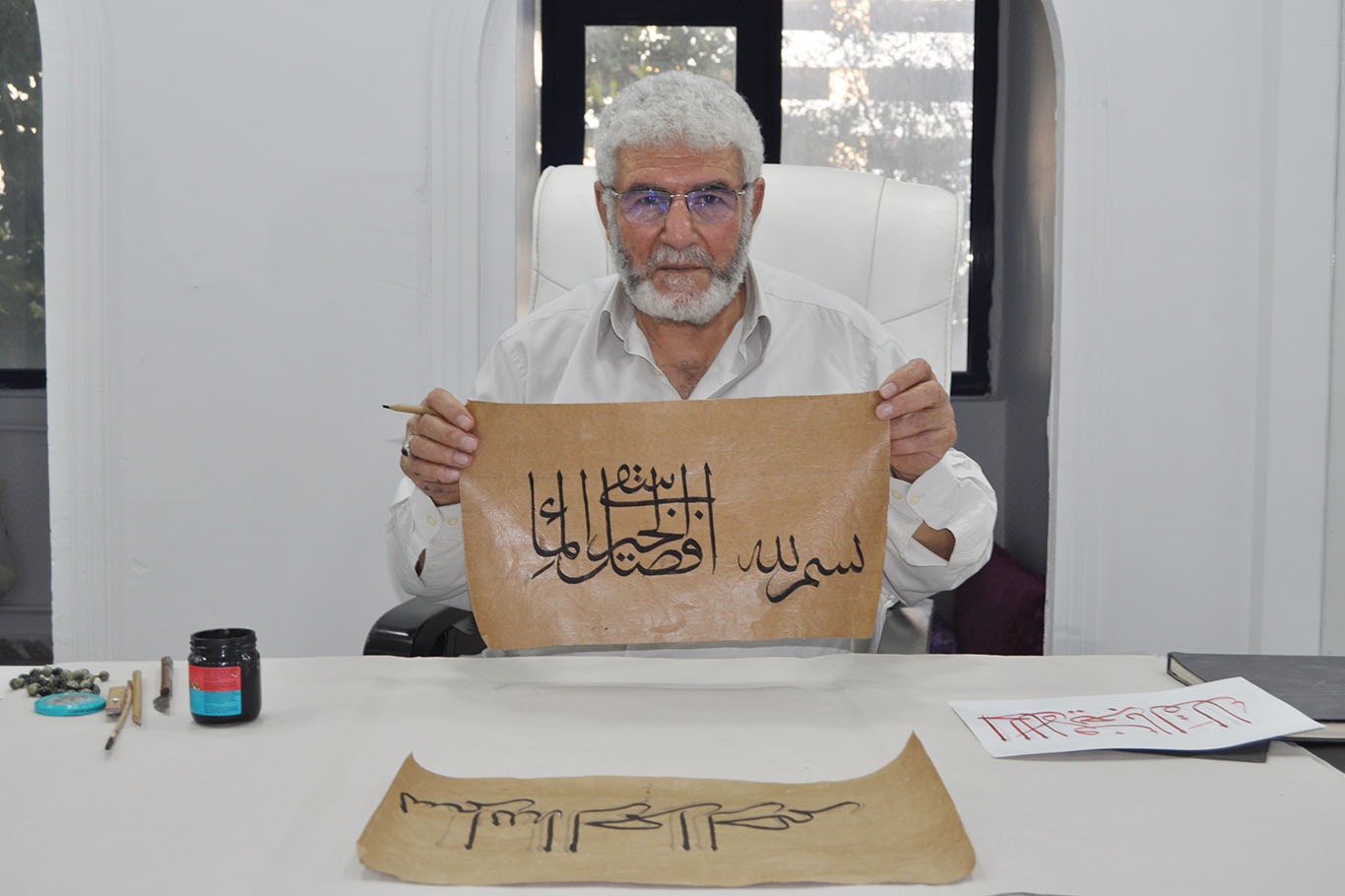 Hattat Beyca, sanatını geleceğe taşımak istiyor