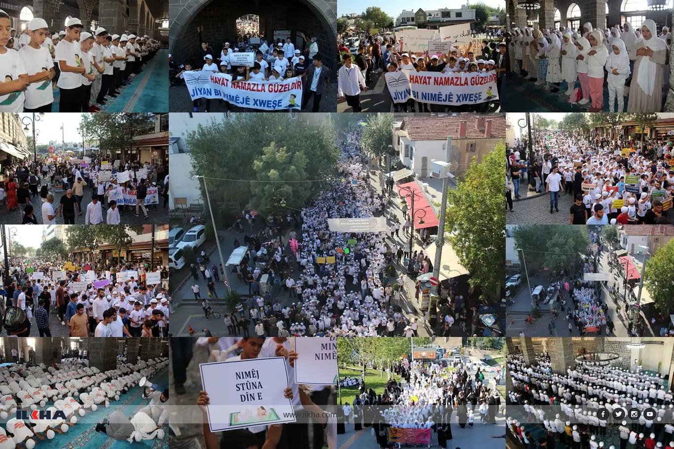 Children gather for "Life is Beautiful with Prayer" event in Diyarbakır