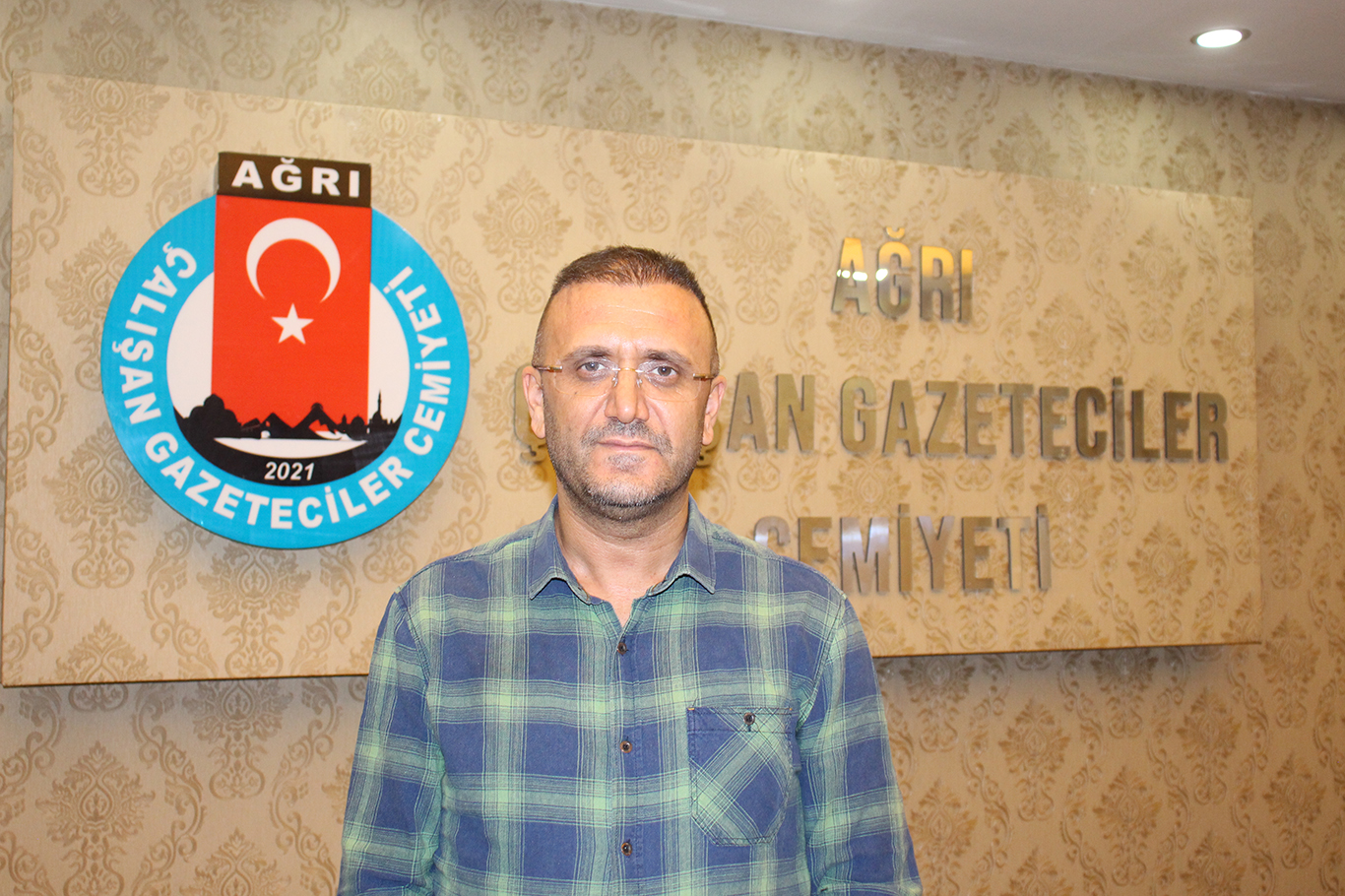 Ağrı Çalışan Gazeteciler Cemiyeti Başkanı Ahmet Genç