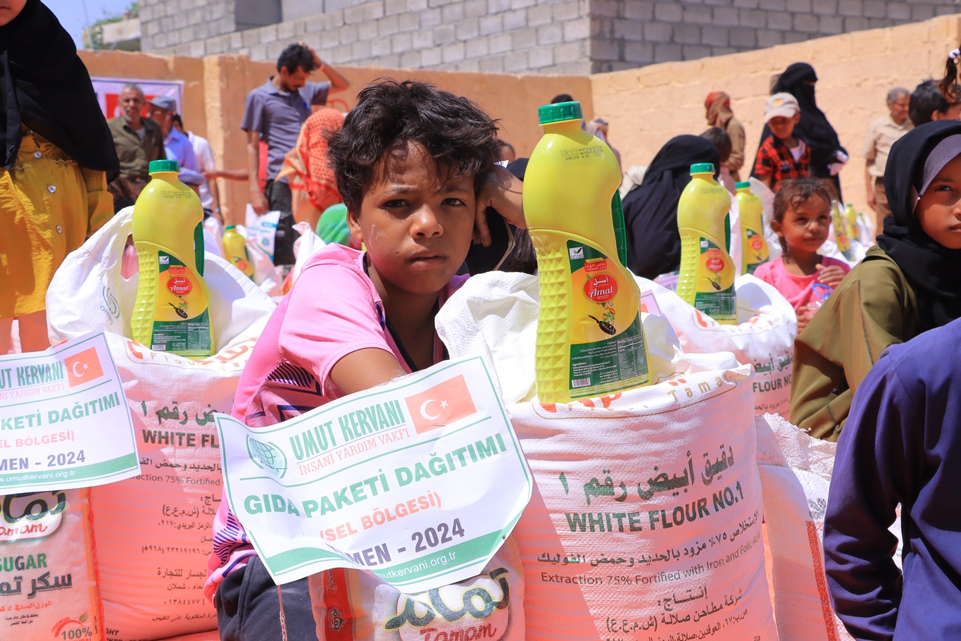 Umut Kervanı Bangladeş ve Yemen'de sel mağdurlarını unutmadı