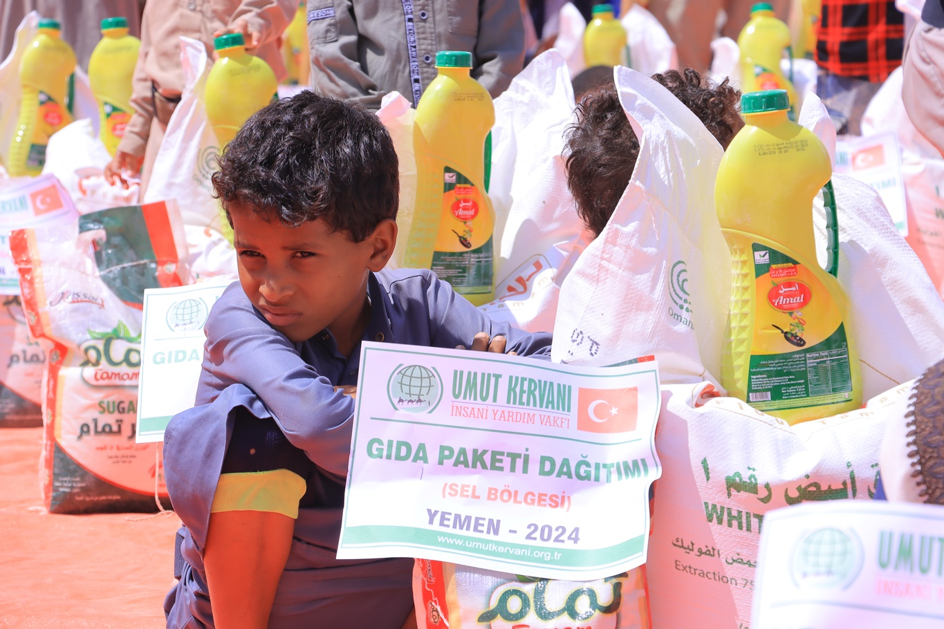 Umut Kervanı Bangladeş ve Yemen'de sel mağdurlarını unutmadı