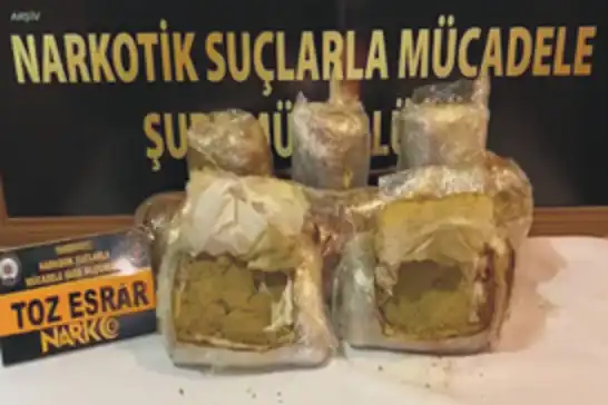 Zonguldak'ta 3 kilogram toz esrar ele geçirildi 