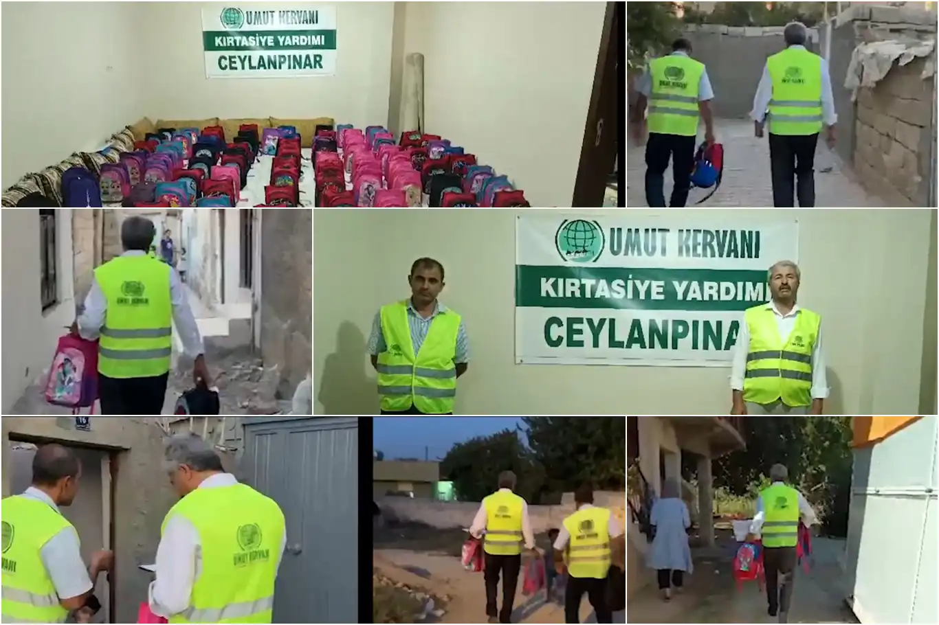 Hope Caravan provides stationery aid to 120 needy students in Ceylanpınar