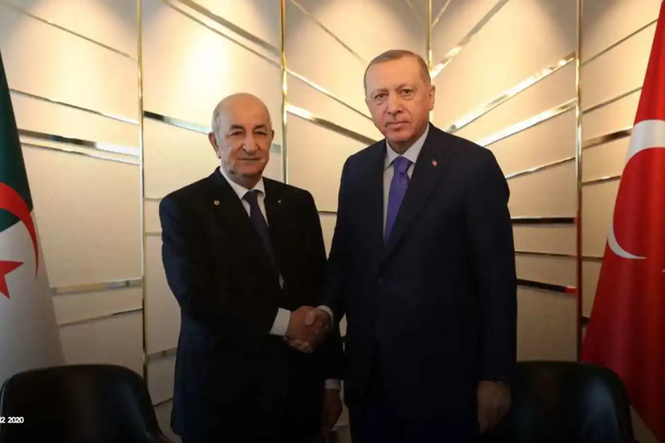 Turkish President Erdoğan congratulates Algeria’s President Tebboune on re-election