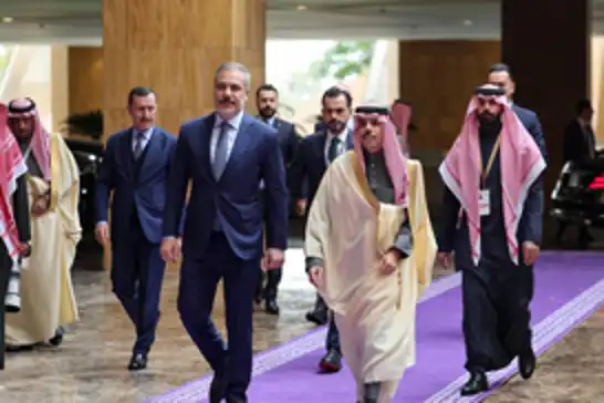 Turkish Foreign Minister attends high-level meeting on Syria in Riyadh