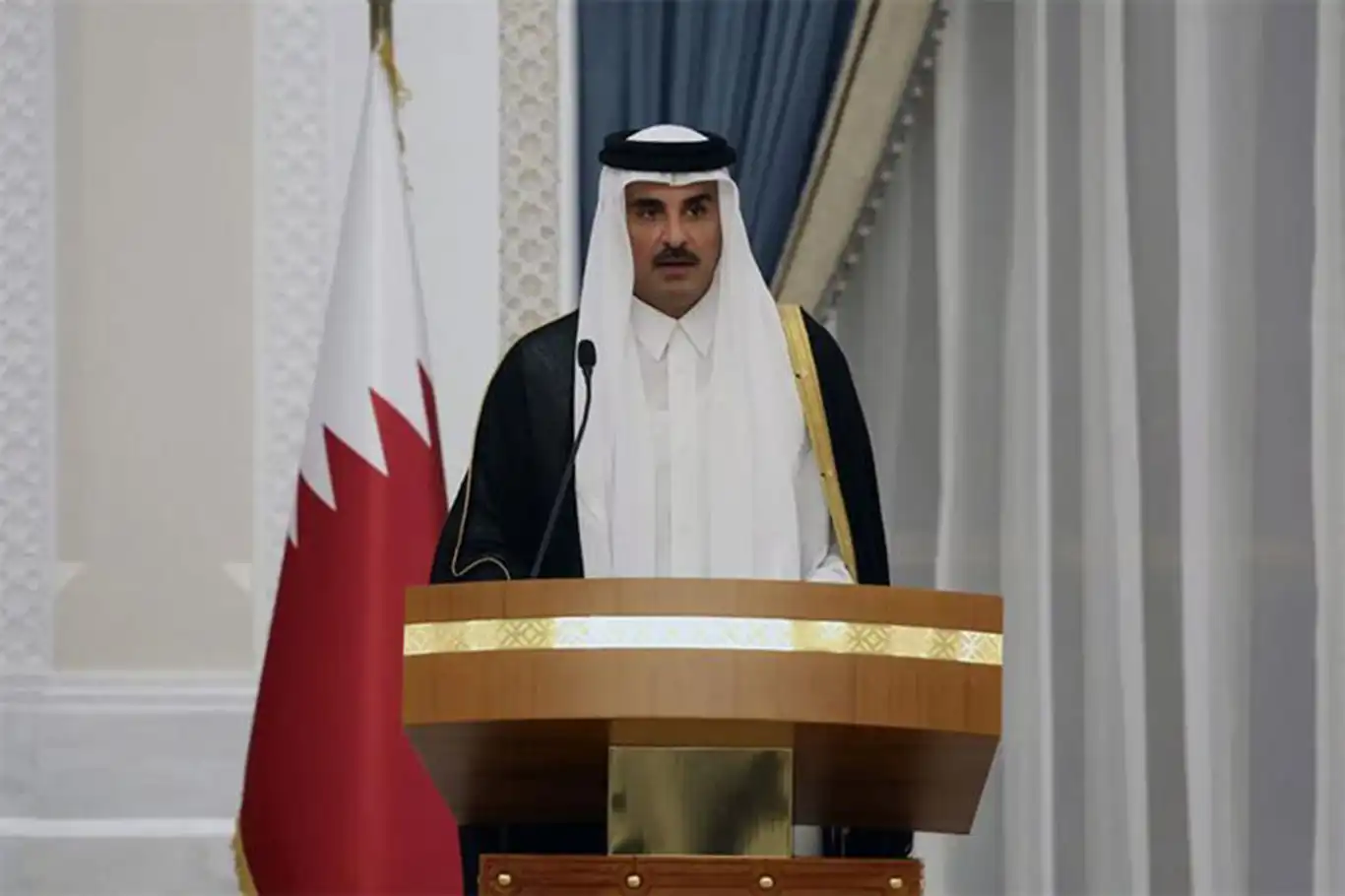 Qatar's Emir meets Hamas delegation to discuss Gaza ceasefire