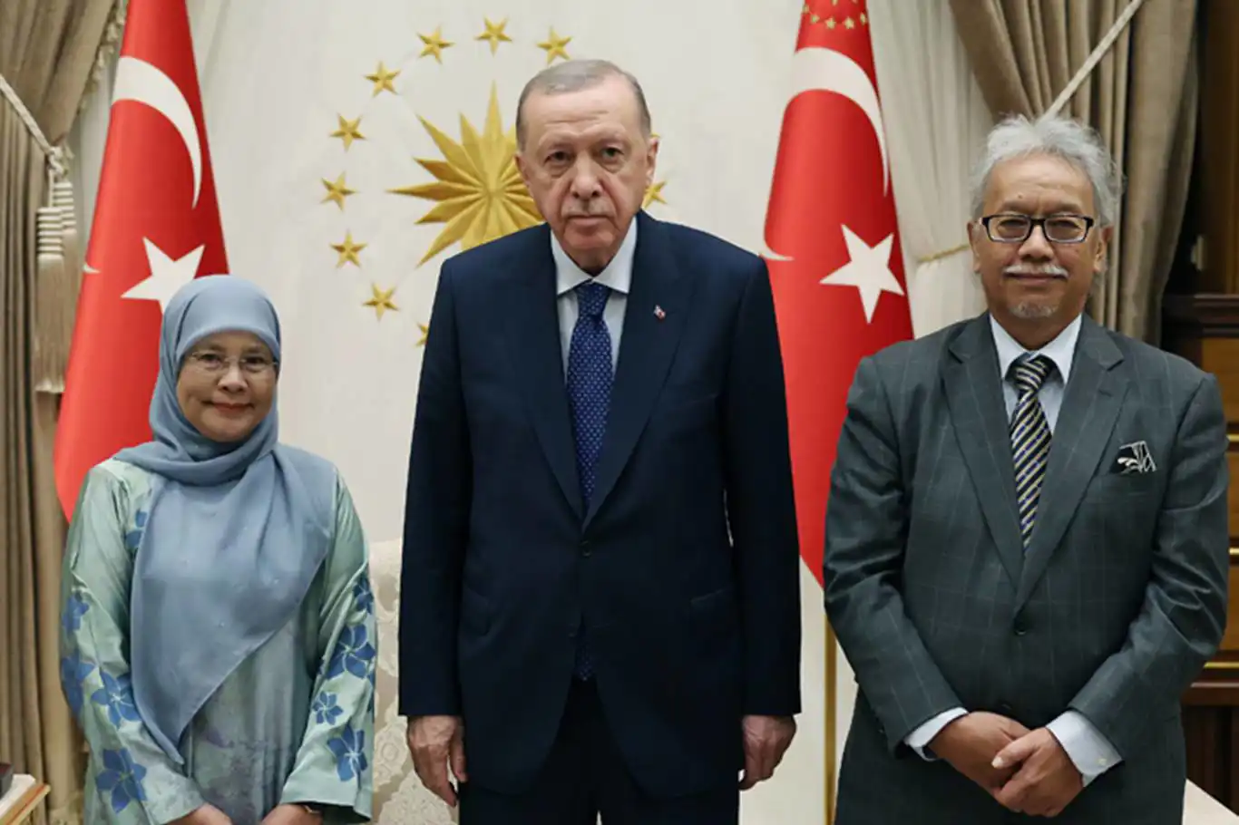 Turkish President receives Malaysian Chief Justice in Ankara