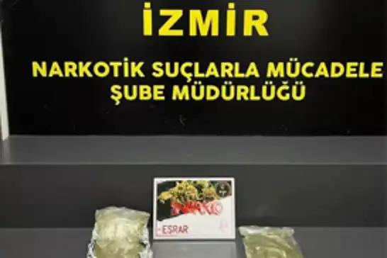 İzmir'de uyuşturucu operasyonu 