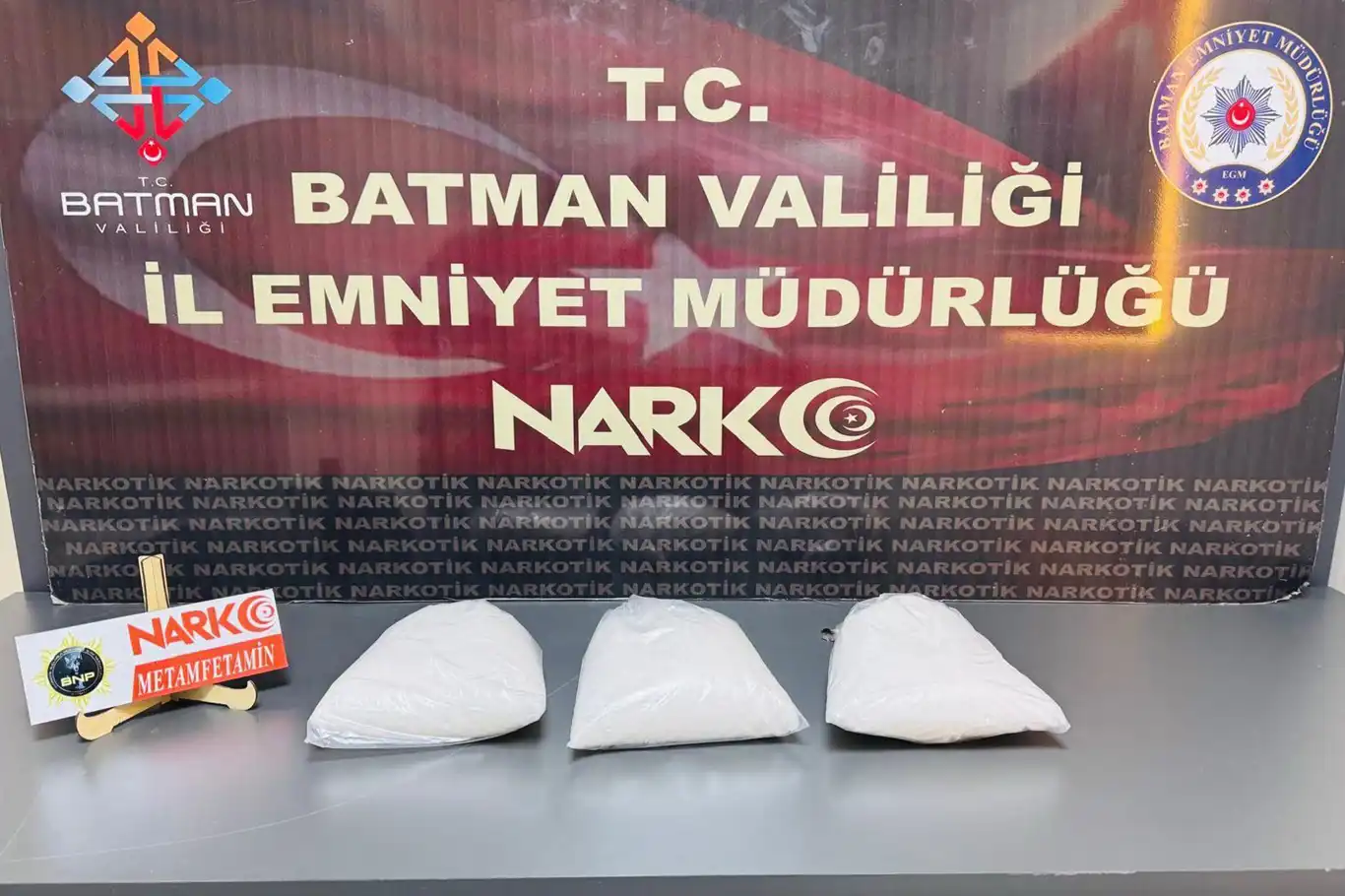 Batman'da durdurulan tır'da uyuşturucu madde ele geçirildi