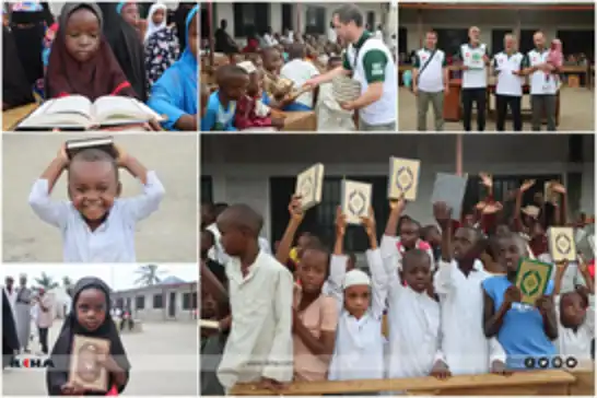 Hope Caravan Foundation distributes Holy Quran to hundreds of students in Burundi