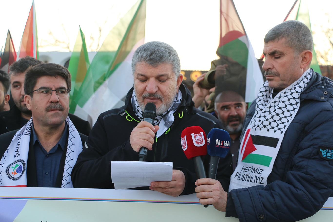 Şanlıurfa’da "Gazze Özgürlük Konvoyu" etkinliği düzenlendi