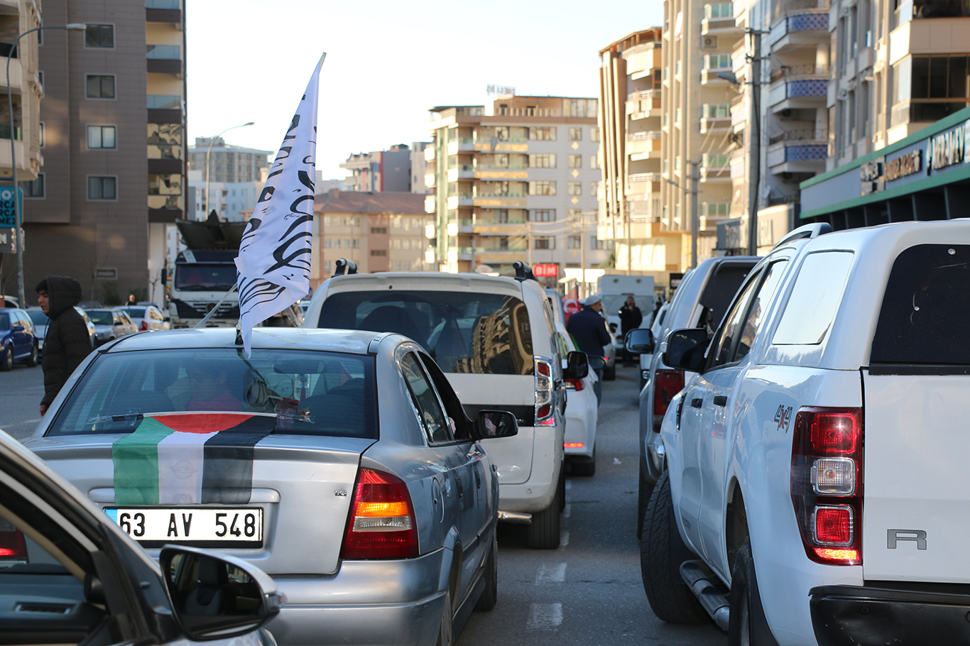 Şanlıurfa’da "Gazze Özgürlük Konvoyu" etkinliği düzenlendi