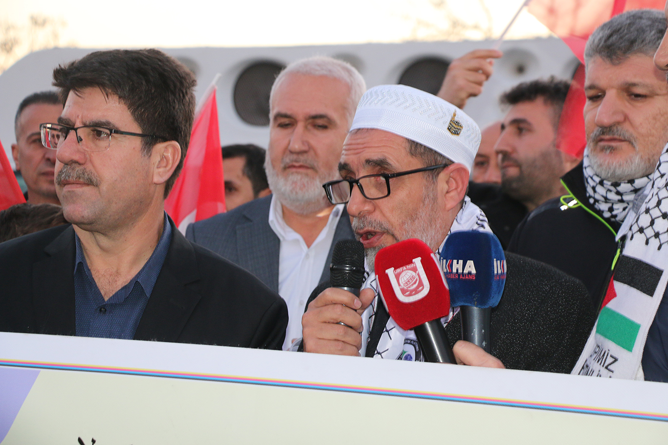Şanlıurfa’da "Gazze Özgürlük Konvoyu" etkinliği düzenlendi