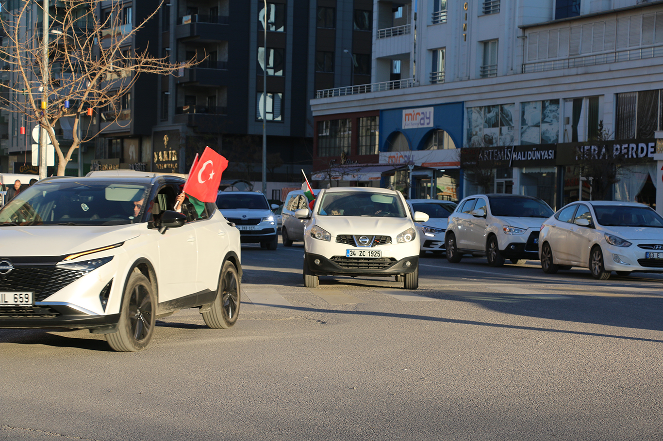 Şanlıurfa’da "Gazze Özgürlük Konvoyu" etkinliği düzenlendi