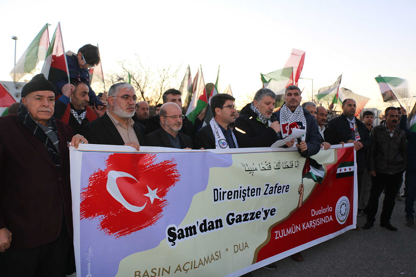 Şanlıurfa’da "Gazze Özgürlük Konvoyu" etkinliği düzenlendi
