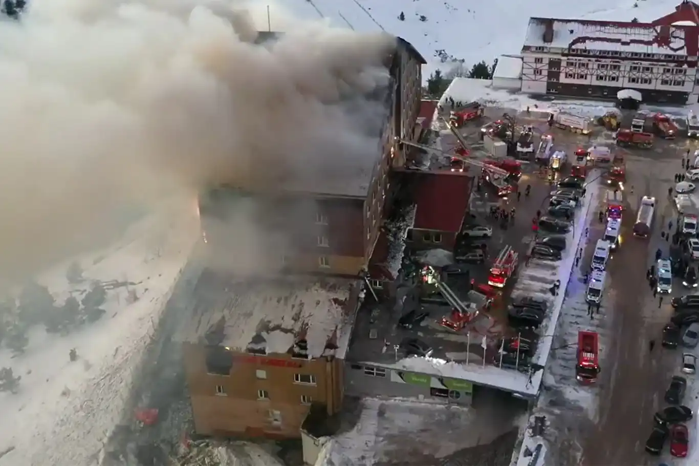 Death toll rises to 66 in devastating hotel fire at Kartalkaya Ski Resort in Bolu