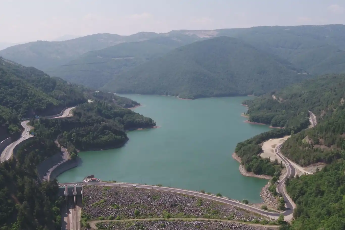 Bursa'da son yağışlarla birlikte barajlardaki su seviyesi yükseldi