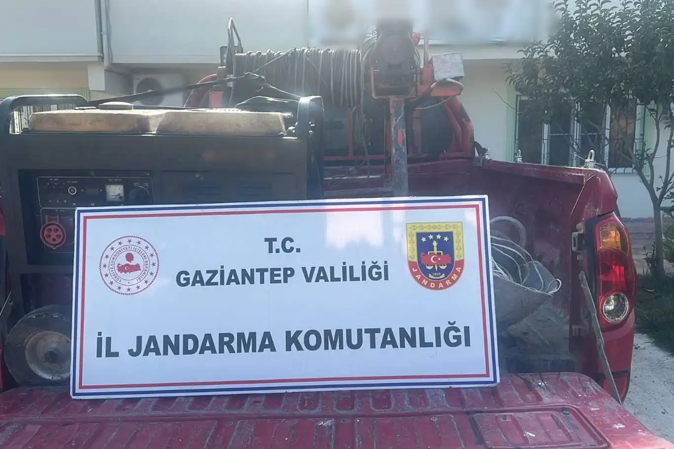 İzinsiz maden araması yapın 4 kişi gözaltına alındı