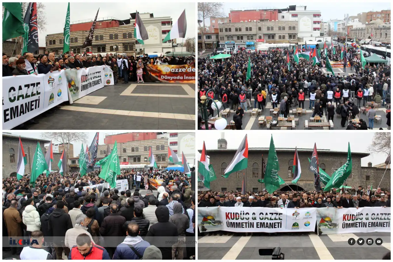 Al-Quds Global Week: Diyarbakır rally highlights Muslim unity for Gaza's liberation