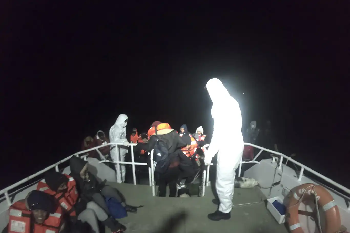 Turkish Coast Guard rescues 46 migrants pushed back by Greece