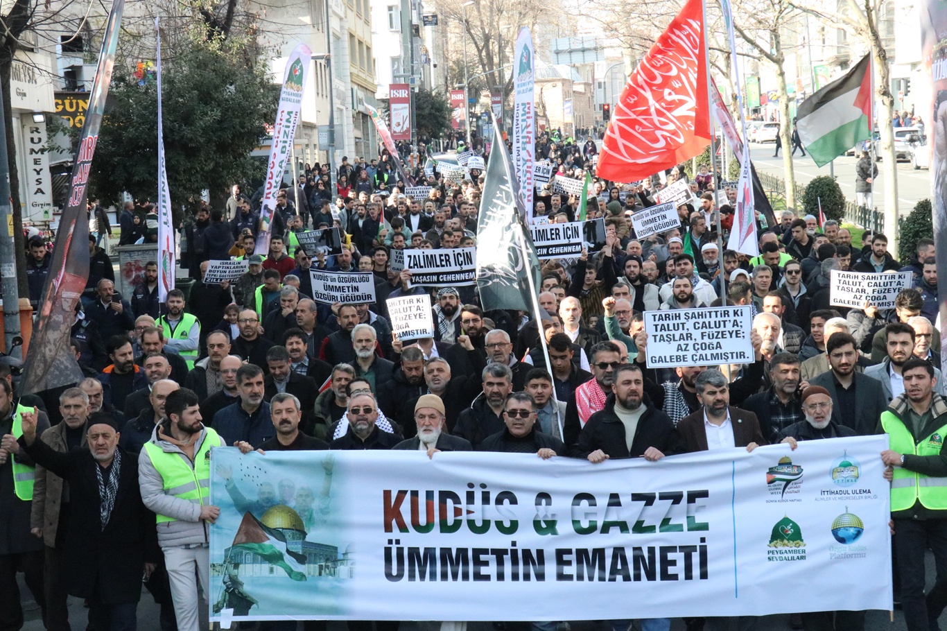 "Kudüs özgürleşmeyene kadar yeryüzünde insanlık huzur bulamaz"
