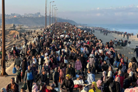 Over 300,000 Palestinians return to homes in northern Gaza following ceasefire