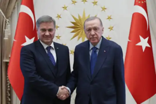 President Erdoğan hosts Bosnian Speaker Zvizdić in Ankara