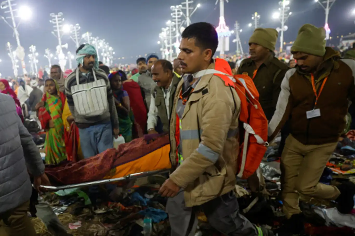 India: Stampede at Maha Kumbh in Prayagraj leaves 15 feared dead