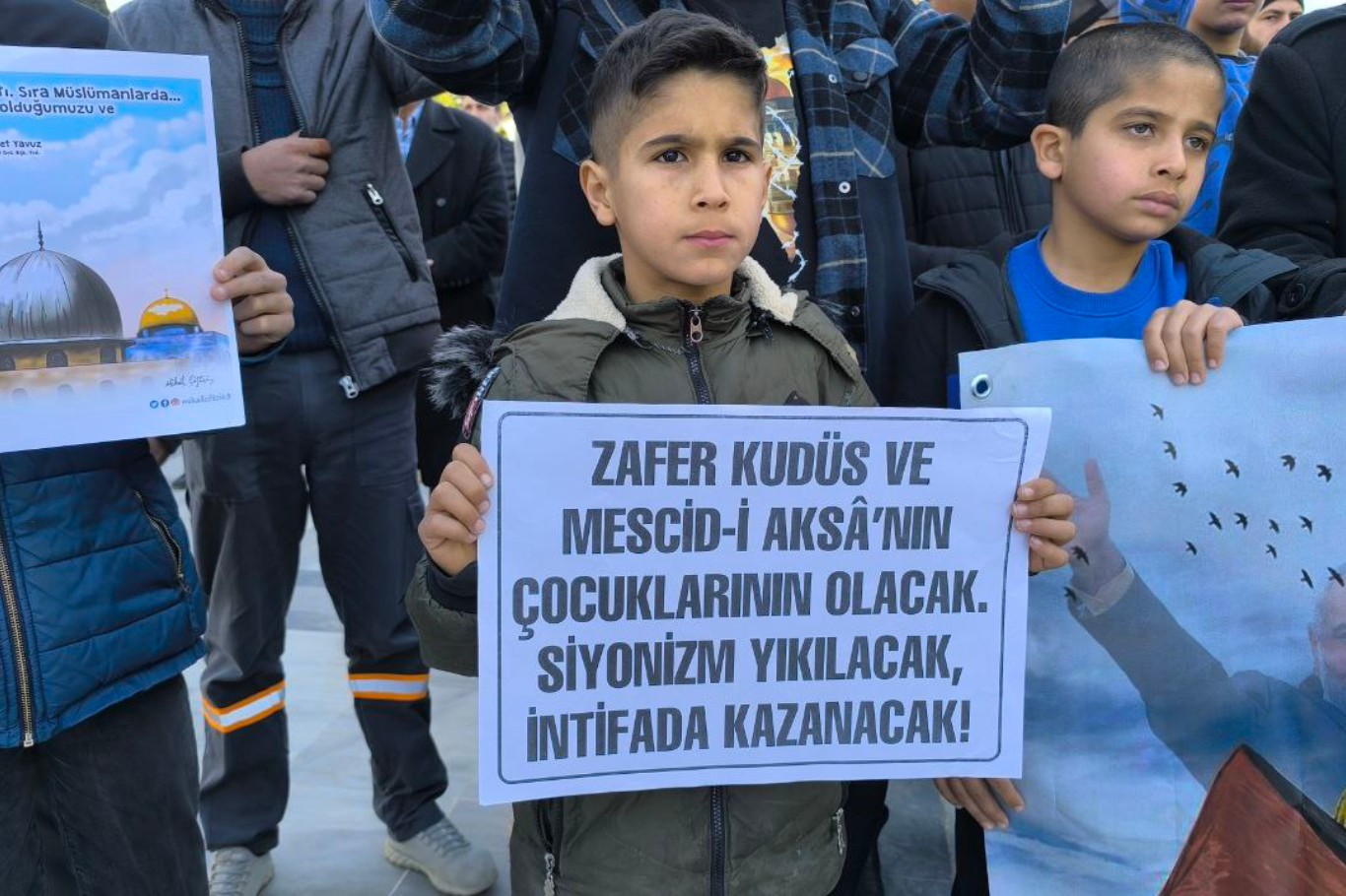 Midyat’ta “Dünya Kudüs Haftası” münasebetiyle basın açıklaması düzenlendi