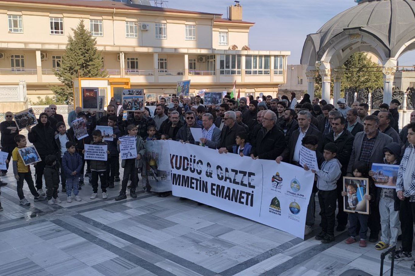 Midyat’ta “Dünya Kudüs Haftası” münasebetiyle basın açıklaması düzenlendi